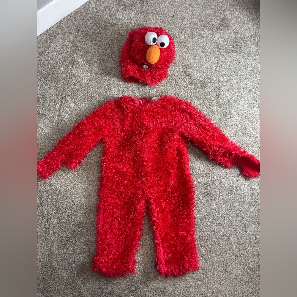 Sesame Street Elmo Costume 12-24 months